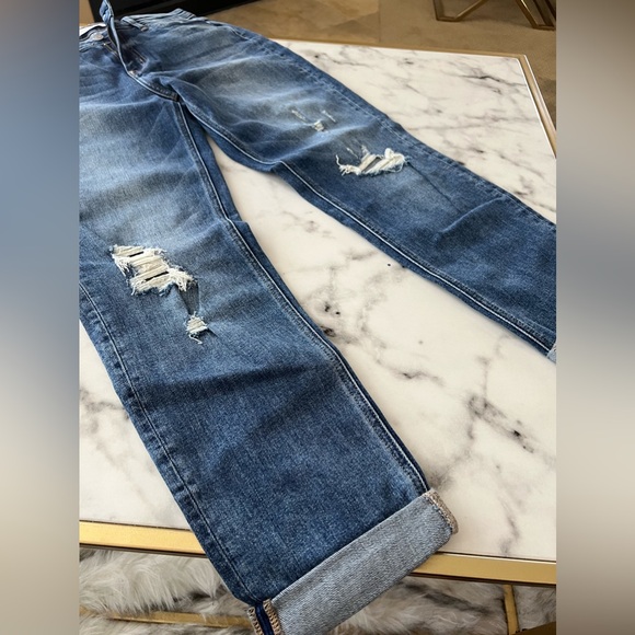 Flying Monkey / Express High Waisted Stretch Boyfriend Jeans. Size: 27 Brand New - Picture 5 of 15